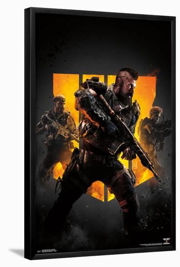 CALL OF DUTY  BLACK OPS 4 - GROUP KEY  ART-null-Framed Standard Poster