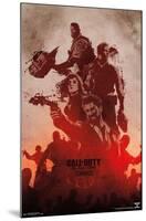 Call of Duty: Black Ops 4 - Zombie Graphic-Trends International-Mounted Poster