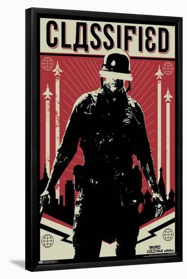 Call of Duty: Black Ops Cold War - Classified-Trends International-Framed Poster