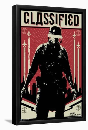 Call of Duty: Black Ops Cold War - Classified-Trends International-Framed Poster