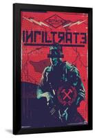 Call of Duty: Black Ops Cold War - Infiltrate-Trends International-Framed Poster