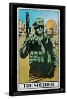 Call of Duty: Modern Warfare 2 - Captain Price Tarot Card-Trends International-Framed Poster