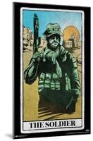 Call of Duty: Modern Warfare 2 - Captain Price Tarot Card-Trends International-Mounted Poster