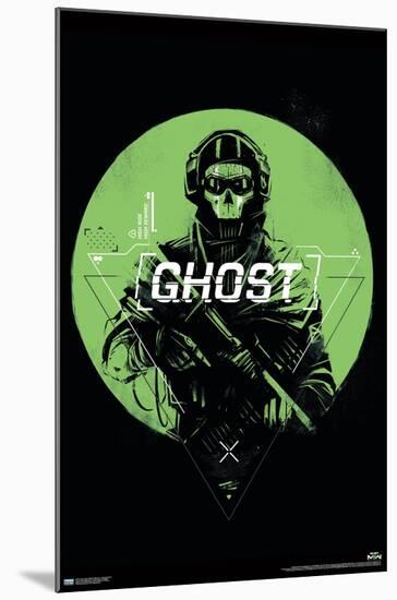 Call of Duty: Modern Warfare 2 - Ghost Emblem-Trends International-Mounted Poster