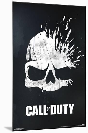 CALL OF DUTY - SKULL-null-Mounted Poster