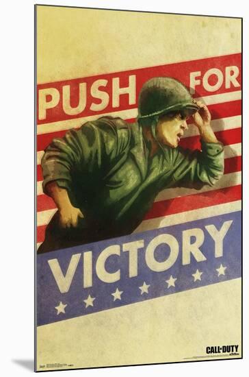 Call of Duty: WWII - Push-Trends International-Mounted Poster