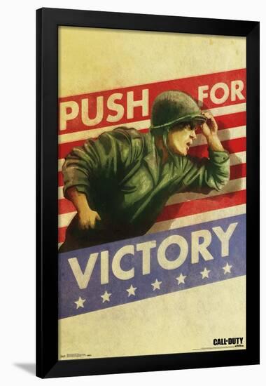 Call of Duty: WWII - Push-Trends International-Framed Poster