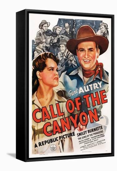Call of the Canyon, Ruth Terry, Gene Autry, 1942-null-Framed Stretched Canvas
