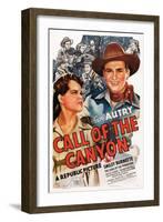 Call of the Canyon, Ruth Terry, Gene Autry, 1942-null-Framed Art Print