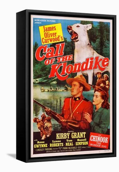 Call of the Klondike-null-Framed Stretched Canvas
