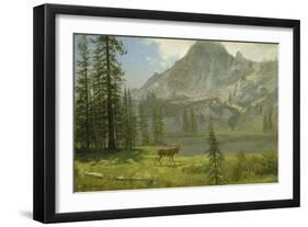 Call of the Wild-Albert Bierstadt-Framed Giclee Print