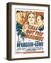 Call Out the Marines, Victor Mclaglen, Binnie Barnes, Edmund Lowe on Window Card, 1942-null-Framed Photo