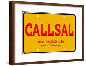 Call Plates-null-Framed Poster