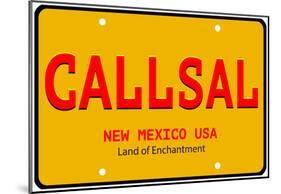 Call Plates-null-Mounted Poster