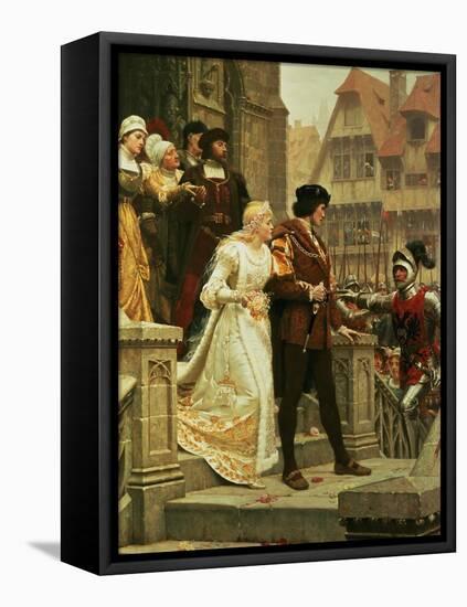 Call to Arms, 1888-Edmund Blair Leighton-Framed Stretched Canvas