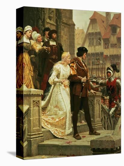 Call to Arms, 1888-Edmund Blair Leighton-Stretched Canvas