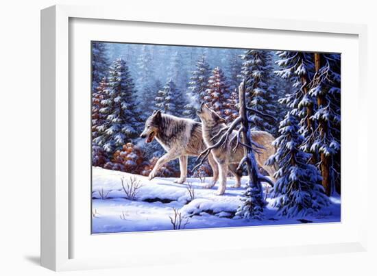 Call to the Free-R.W. Hedge-Framed Giclee Print