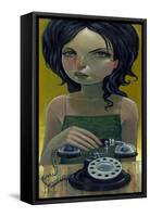 Call Waiting-Aaron Jasinski-Framed Stretched Canvas