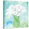 Calla Bouquet-Elle Stewart-Stretched Canvas