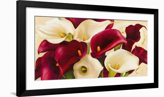 Calla Composition-Serena Biffi-Framed Art Print