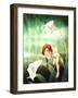 Calla Lily Contemplation-Dalliann-Framed Giclee Print