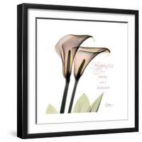 Calla Lily Happiness-Albert Koetsier-Framed Premium Giclee Print