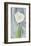 Calla Lily on Grey, c.1928-Georgia O'Keeffe-Framed Art Print