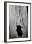 Calla Lily on Wooden Floor-null-Framed Photo