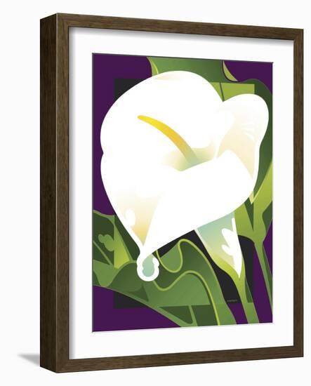 Calla Lily-David Chestnutt-Framed Giclee Print