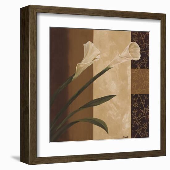 Calla Pair-Emmanuel Cometa-Framed Giclee Print