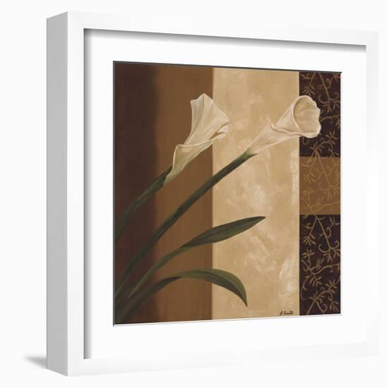 Calla Pair-Emmanuel Cometa-Framed Giclee Print