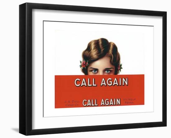 Callagain-null-Framed Giclee Print