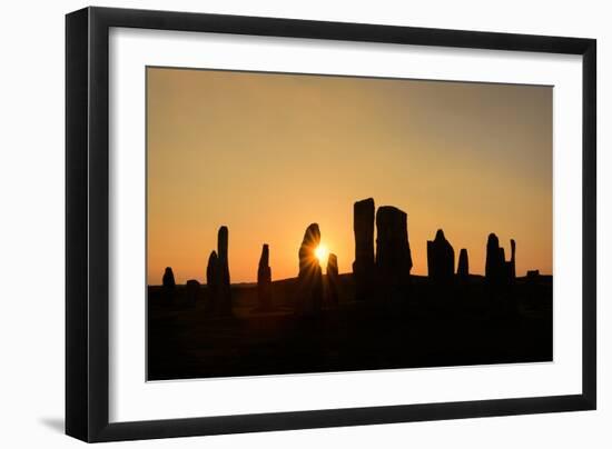 Callanish Silhouette-Michael Blanchette Photography-Framed Photographic Print