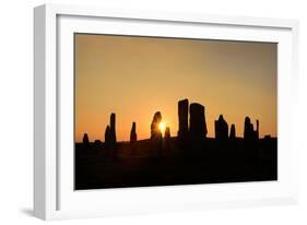 Callanish Silhouette-Michael Blanchette Photography-Framed Photographic Print