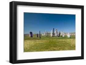 Callanish Standing Stone Circle, Callanish, Isle of Lewis, Scotland, Uk.-PhotoImages-Framed Photographic Print
