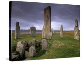 Callanish Standing Stones, Isle of Lewis, Outer Hebrides, Scotland-Patrick Dieudonne-Stretched Canvas