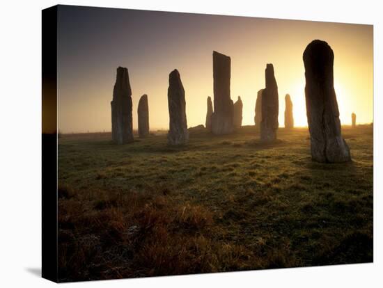 Callanish Standing Stones, Isle of Lewis, Outer Hebrides, Scotland-Patrick Dieudonne-Stretched Canvas