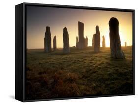 Callanish Standing Stones, Isle of Lewis, Outer Hebrides, Scotland-Patrick Dieudonne-Framed Stretched Canvas