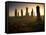 Callanish Standing Stones, Isle of Lewis, Outer Hebrides, Scotland-Patrick Dieudonne-Framed Stretched Canvas