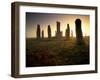 Callanish Standing Stones, Isle of Lewis, Outer Hebrides, Scotland-Patrick Dieudonne-Framed Premium Photographic Print