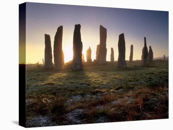 Callanish Standing Stones, Isle of Lewis, Outer Hebrides, Scotland-Patrick Dieudonne-Stretched Canvas