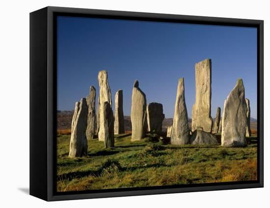 Callanish Standing Stones, Isle of Lewis, Outer Hebrides, Scotland-Patrick Dieudonne-Framed Stretched Canvas