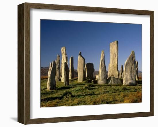 Callanish Standing Stones, Isle of Lewis, Outer Hebrides, Scotland-Patrick Dieudonne-Framed Photographic Print