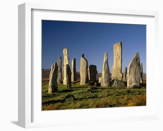 Callanish Standing Stones, Isle of Lewis, Outer Hebrides, Scotland-Patrick Dieudonne-Framed Photographic Print