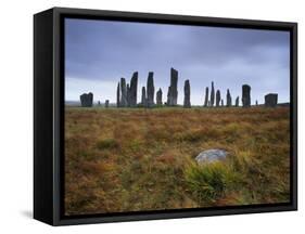 Callanish Standing Stones, Isle of Lewis, Outer Hebrides, Scotland-Patrick Dieudonne-Framed Stretched Canvas