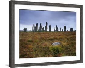 Callanish Standing Stones, Isle of Lewis, Outer Hebrides, Scotland-Patrick Dieudonne-Framed Photographic Print