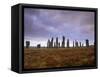 Callanish Standing Stones, Isle of Lewis, Outer Hebrides, Scotland-Patrick Dieudonne-Framed Stretched Canvas