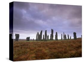 Callanish Standing Stones, Isle of Lewis, Outer Hebrides, Scotland-Patrick Dieudonne-Stretched Canvas