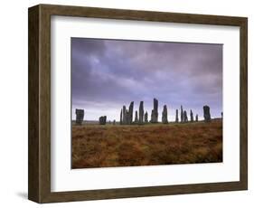 Callanish Standing Stones, Isle of Lewis, Outer Hebrides, Scotland-Patrick Dieudonne-Framed Photographic Print