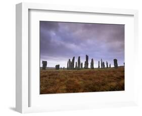 Callanish Standing Stones, Isle of Lewis, Outer Hebrides, Scotland-Patrick Dieudonne-Framed Photographic Print